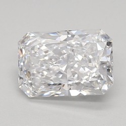 Diament laboratoryjny bezbarwny radiant, 0.99ct, VVS2, D, IGI LG648448673